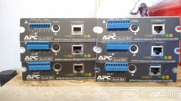Карта, плата ибп APC AP9619, 9630, 9631, датчики