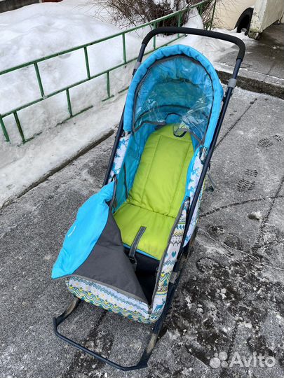 Санки коляска