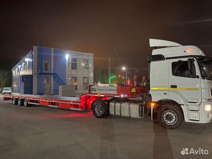 Полуприцеп трал (тяжеловоз) Тверьстроймаш 993931, 2022