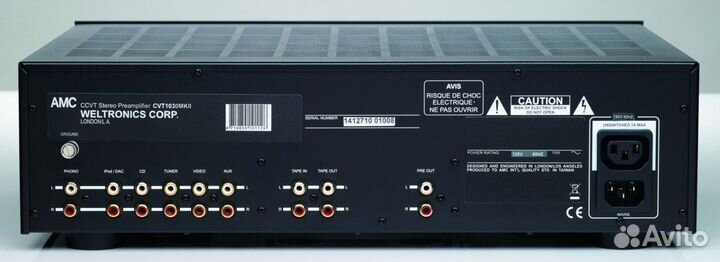 AMC CVT 1030mkII+CVT 2100mkII ламп.2ух блочн.усил