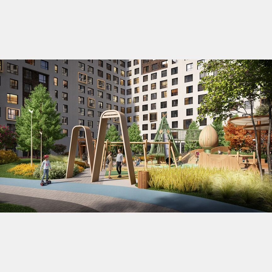 2-к. квартира, 61,5 м², 12/23 эт.