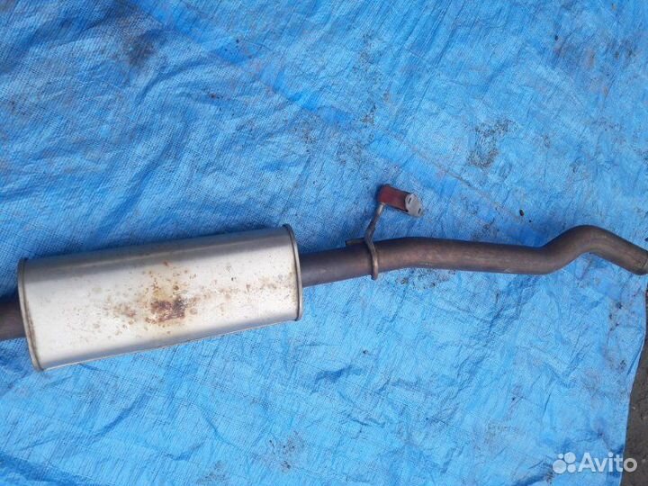 Бочка глушителя Volkswagen Touareg 7LA BMV 2003