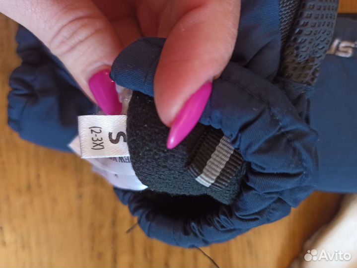 Шапка шлем и крагги