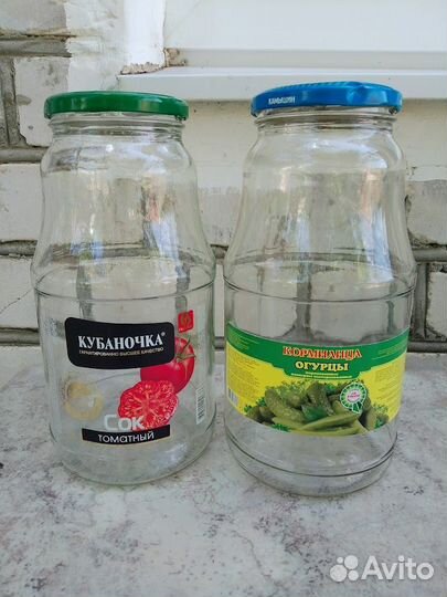 Банки стеклянные