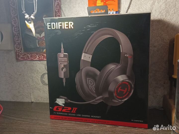 Игровые наушники с микрофоном