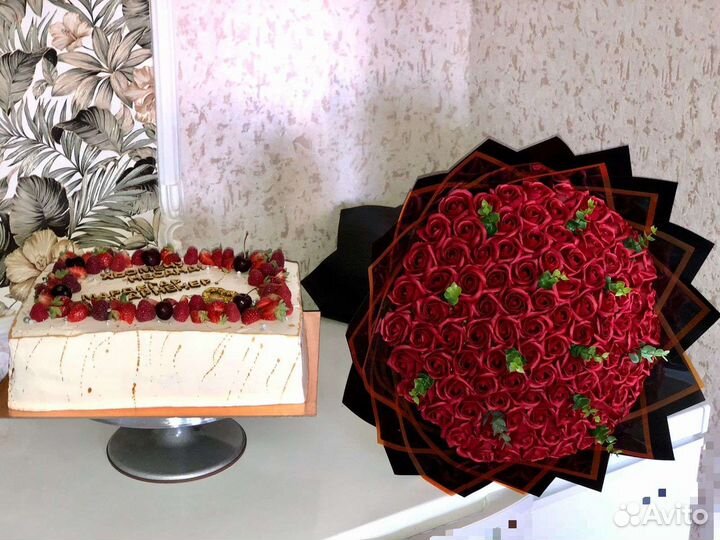 Букет из мыла