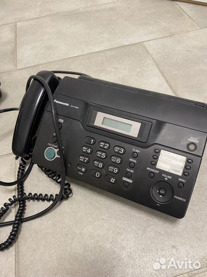 Телефон факс panasonic