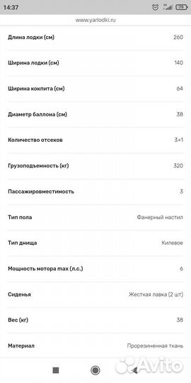 Надувная лодка