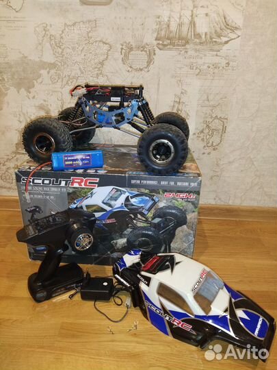 Радиоуправляемый краулер Maverick Scout RC 4WD