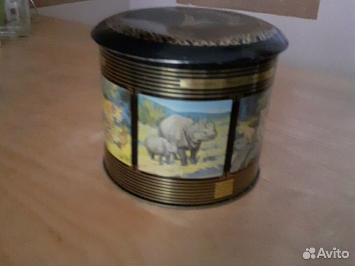 Банка из-под чая 60-х г