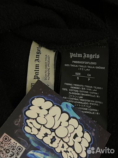 Palm Angels Sprayed London Hoodie