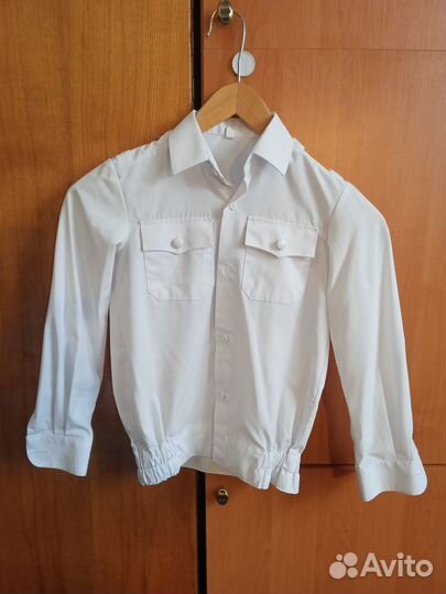 Рубашка белая кадетская