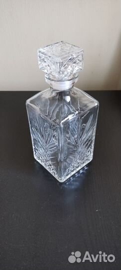 Графин штоф хрустальный Италия
