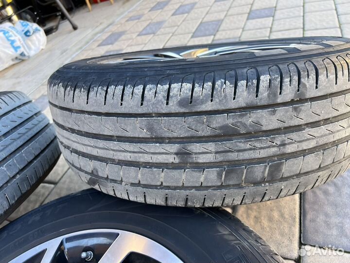 Диски + 2 комплекта шин зима/лето VW Tiguan