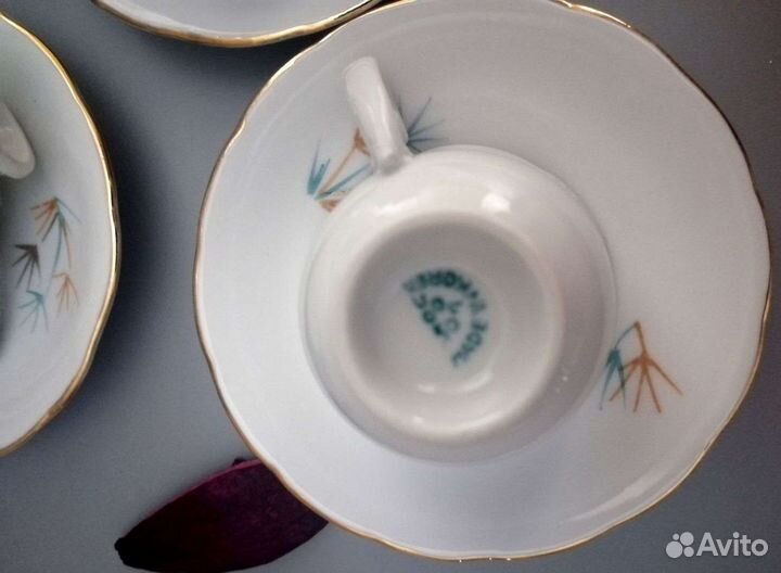 Сервиз кофейный фарфор СССР