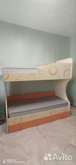 Двухъярусная кровать бу