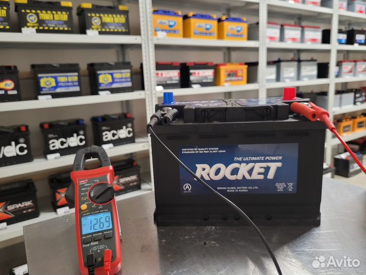 Аккумулятор rocket AGM 70 Ah о.п. 760A