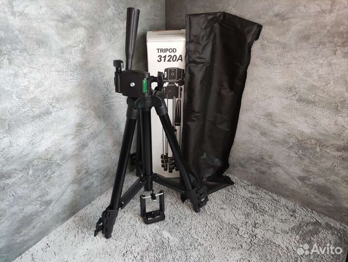 Штатив + чехол, гарантия новый