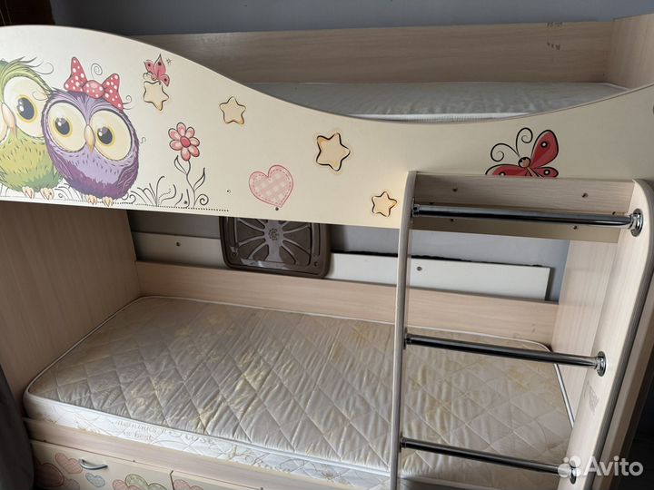 Двухъярусная кровать бу