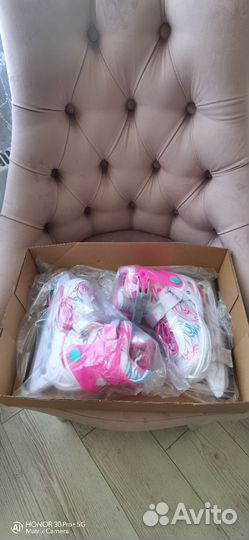 Коньки раздвижные детские