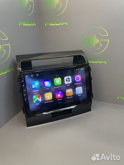 Магнитола android toyota prado 200
