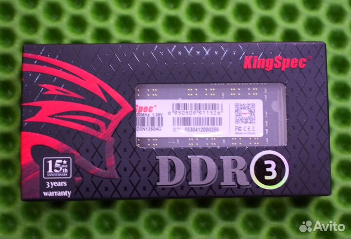 KingSpec DDR3 1600 MHz 4 GB