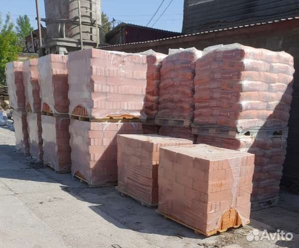 Кирпич красный полнотелый одинарный м125 м150