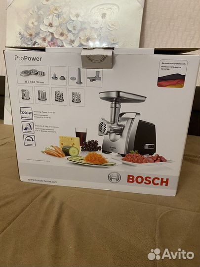 Мясорубка электрическая bosch