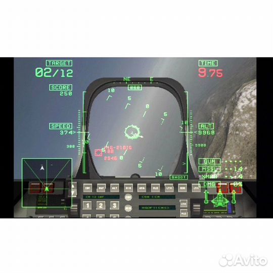 Ace Combat Squadron Leader, б/у, множ.царап. (PS2)