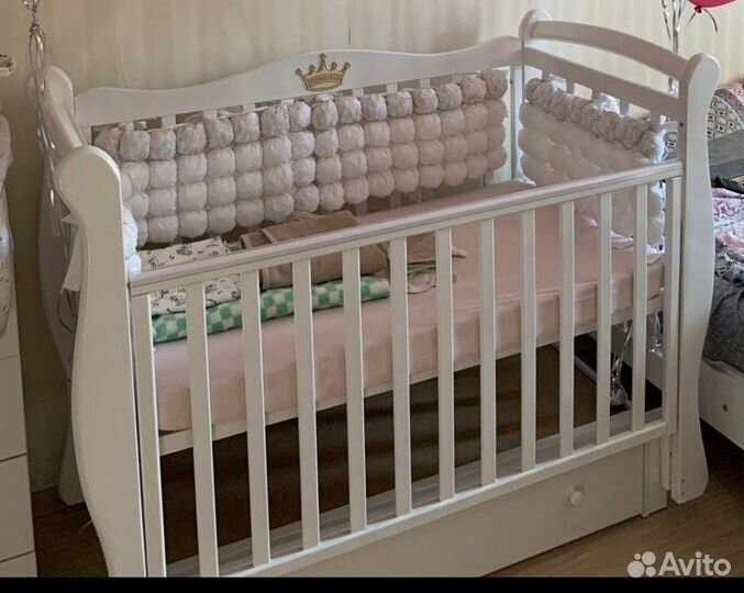 Бортики в детскую кроватку