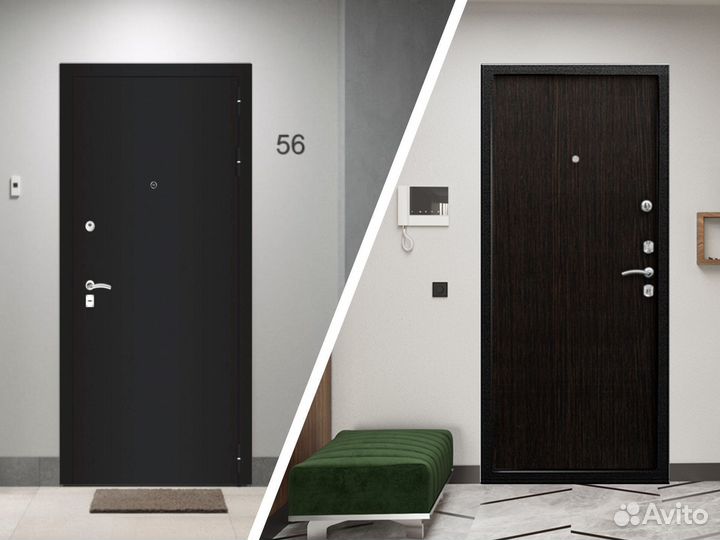 Металлическая входная дверь. Рассрочка без банка