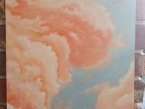 Картина маслом облака