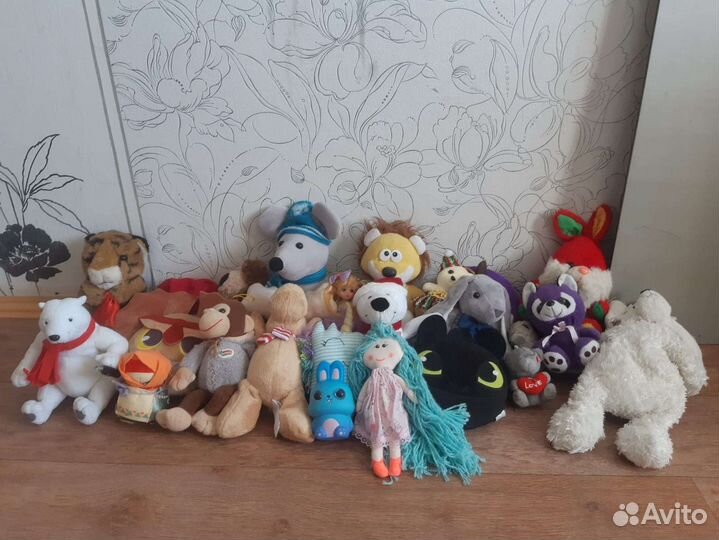 Мягкие игрушки пакетом