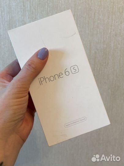 Коробка от iPhone 6S