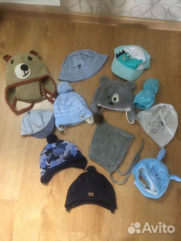 Головные уборы от 0 до 3 лет