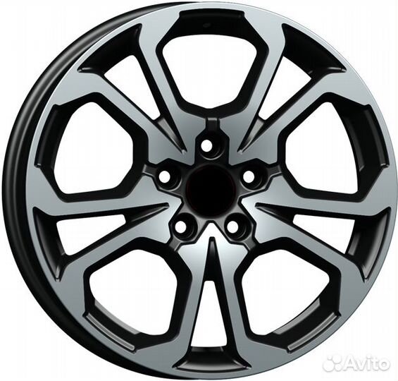 RepliKey Arkana (R242) : 6.5x17 5*114.3 Et:50 Dia:66.1 BK/FP