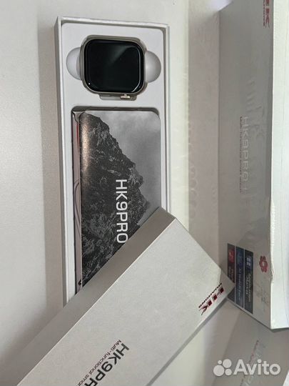 Смарт часы hk 9 pro plus