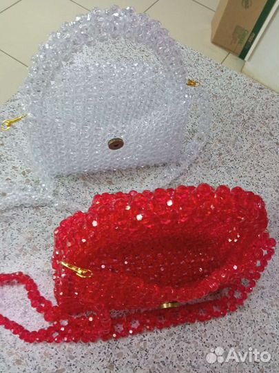 Коллекция сумочек из бусин