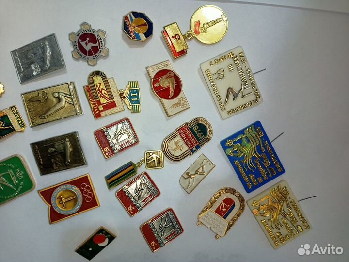 Значки ссср.Спортивные.23 шт.лот