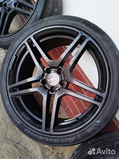 Литые диски r20 AMG на Mersedes Benz GLK