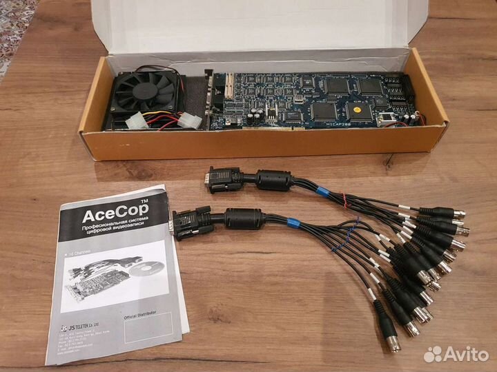 Профессиональная плата видеозахвата 16 каналов