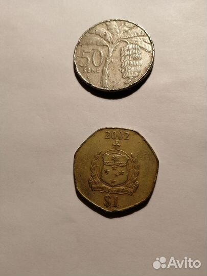 Монеты Западного Самоа.Океания