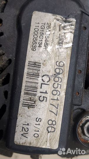 Генератор Peugeot Partner