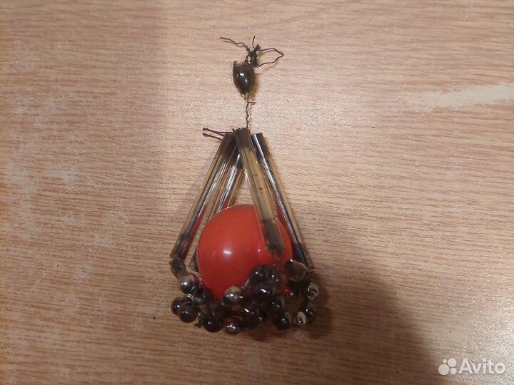 Игрушки СССР звезда стеклярус