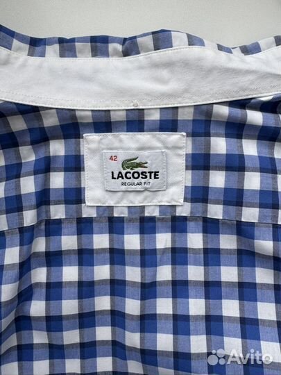 Рубашка мужская Lacoste, новая