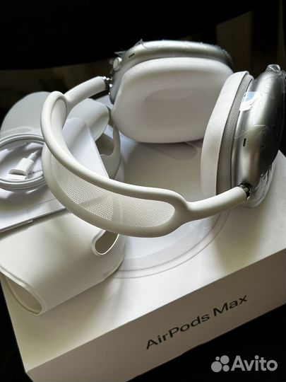 Airpods max silver новые оригинал