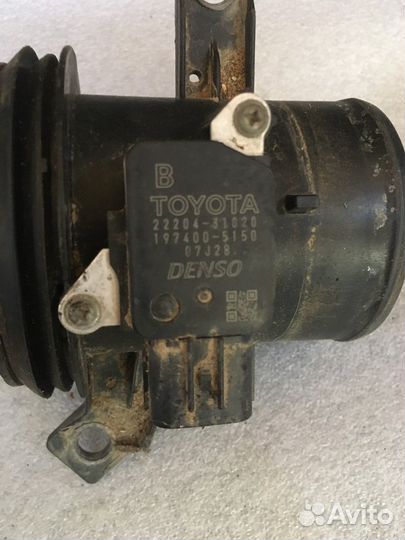 Датчик массового расхода воздуха дмрв