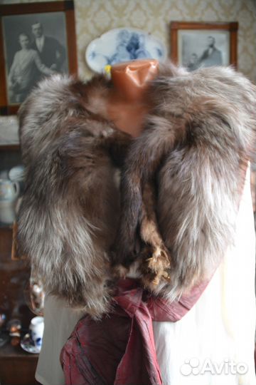 Воротник из чернобурки