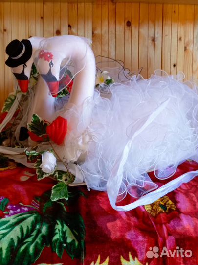 Свадебные украшения на машину продам