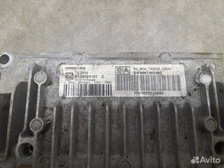 Блок управления АКПП Citroen C5 2.0 I 16V 143